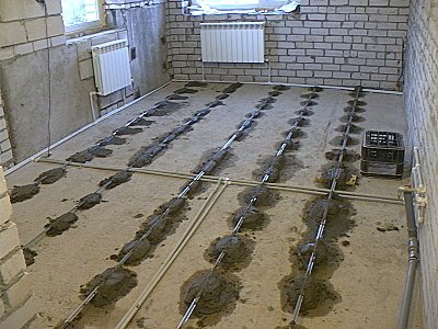 Підлога в гаражі своїми руками