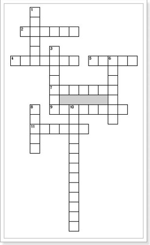 Кросворди англійською мовою з відповідями Кросворди англійською мовою з відповідями
