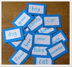 Картки для вивчення і запамятовування слів англійської мови