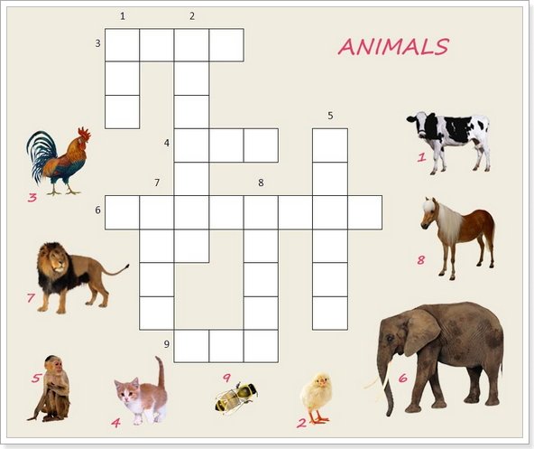 Кросворди англійською мовою з відповідями