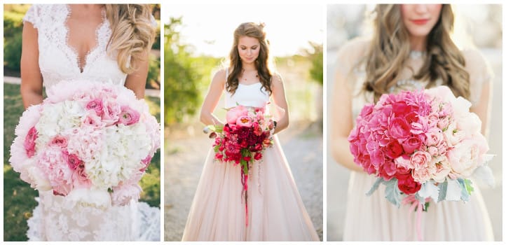 Рожевий букет нареченої: його значення та варіанти квіткових композицій Рожевий букет нареченої: його значення та варіанти квіткових композицій