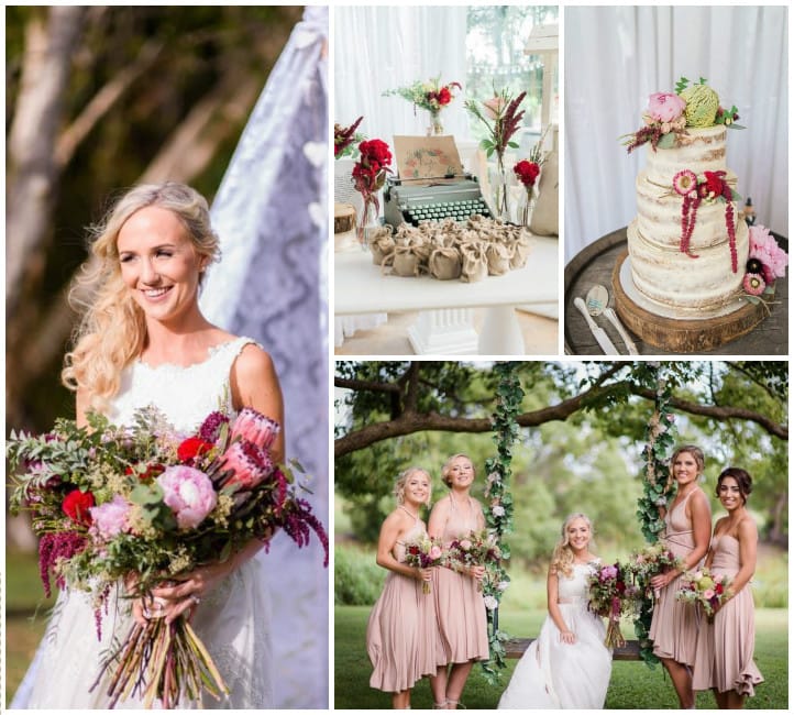 Букет нареченої в стилі рустик: поради щодо підбору кольорів