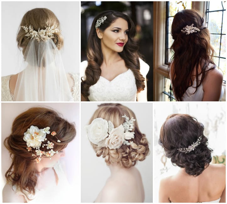 Прикраси для весільної зачіски: їх види та особливості застосування Прикраси для весільної зачіски: їх види та особливості застосування