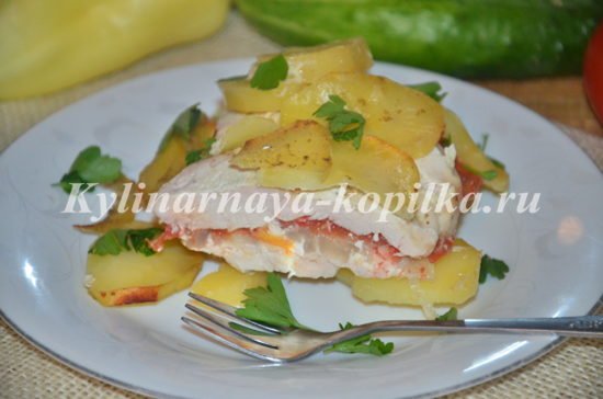 Картопля по французьки з мясом в духовці: рецепт з фото покроково Картопля по французьки з мясом в духовці: рецепт з фото покроково