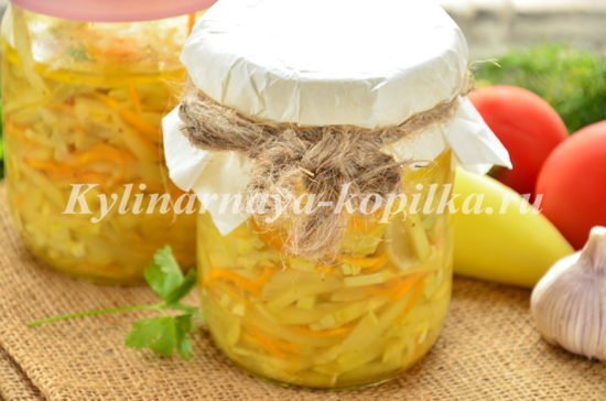 Кабачки по корейськи швидкого приготування на зиму Кабачки по корейськи швидкого приготування на зиму