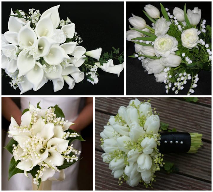 Весільний букет конвалій: фото і варіанти квіткових композицій Весільний букет конвалій: фото і варіанти квіткових композицій