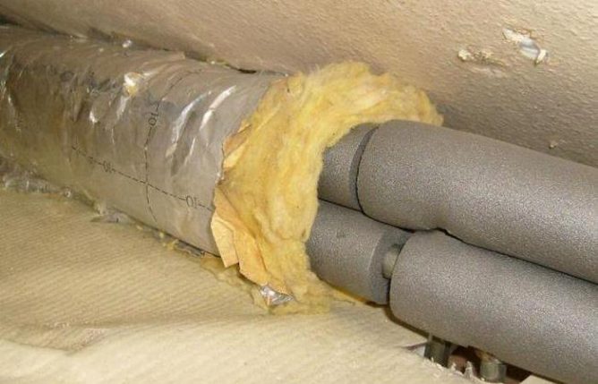 Теплоізоляція для труб водопостачання: вибираємо утеплювач