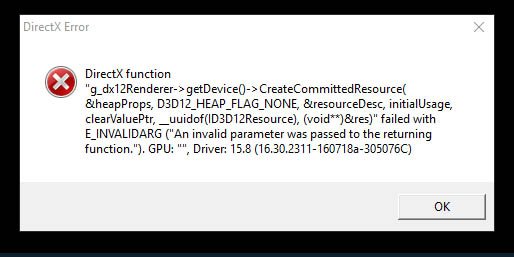 Рішення для помилки DirectX Function в Battlefield 1