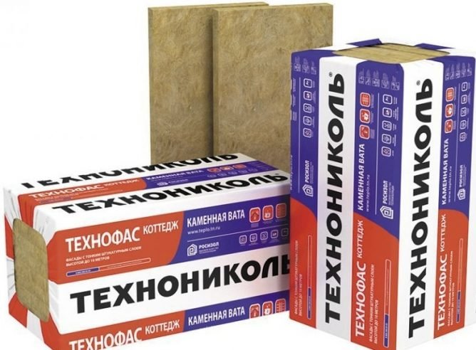 Камяна вата Техноніколь — технічні характеристики