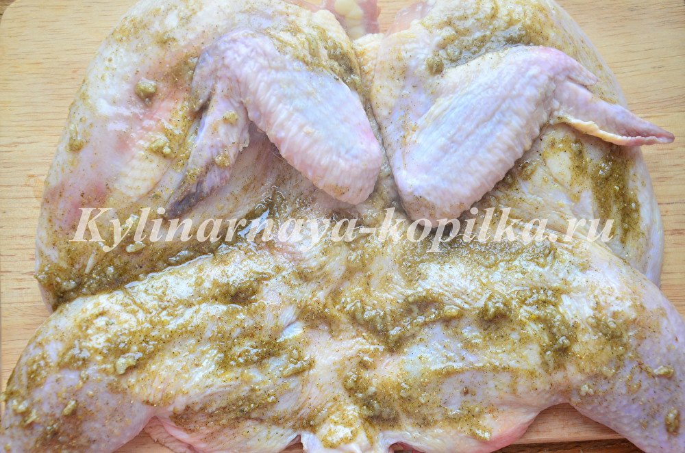 Курча тютюну: рецепт на сковороді під пресом Курча тютюну: рецепт на сковороді під пресом