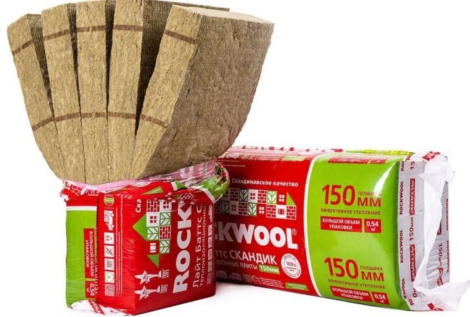 Камяна (базальтова) вата Rockwool — характеристики