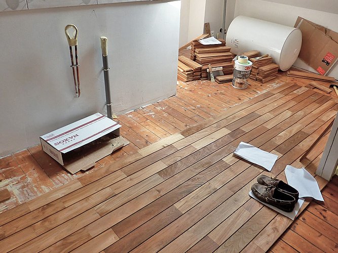 Кладемо паркет на деревяну підлогу