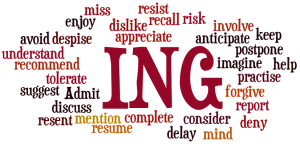 Закінчення ing в граматиці англійської мови