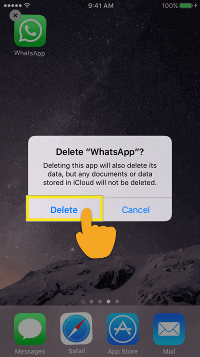 Як видалити WhatsApp Messenger
