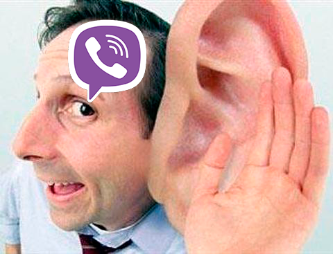 Можна прослухати Вайбер під час розмови