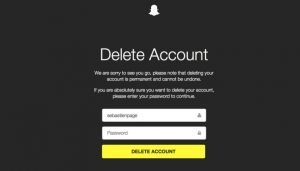 Як видалити обліковий запис Snapchat або змінити своє імя користувача