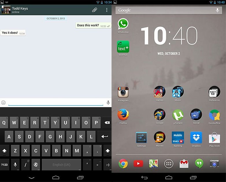 Встановити WhatsApp на планшет під управлінням Android
