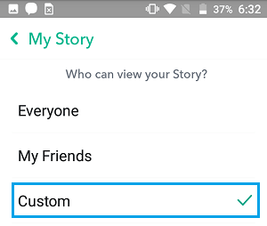 Як когось заблокувати від перегляду вашої історії в Snapchat