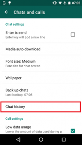 Як експортувати повідомлення WhatsApp на Android?