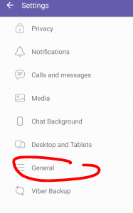 Як змінити мову в Viber на російську?
