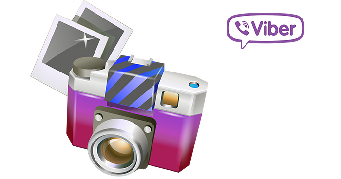 Як відправити музику або фото через Viber?