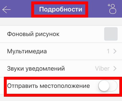 Як включити розташування Viber, подивитися ГЕО співрозмовника