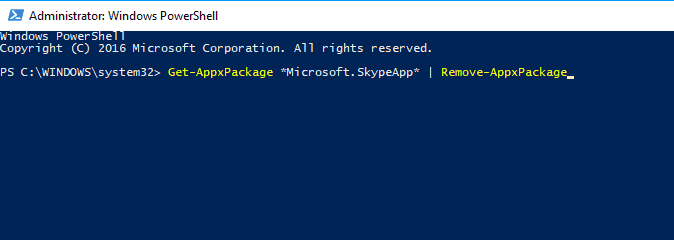 Як видалити Skype на Windows 10, 8.1 або 7