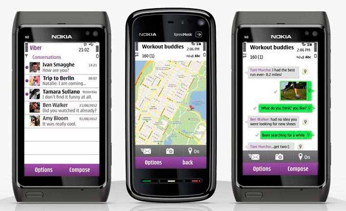 Завантажити популярний месенджер Viber на Nokia безкоштовно