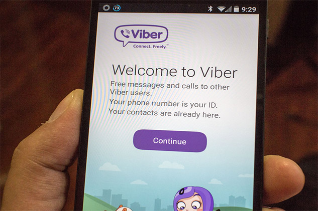 Як підключити Viber на телефон з офіційного сайту