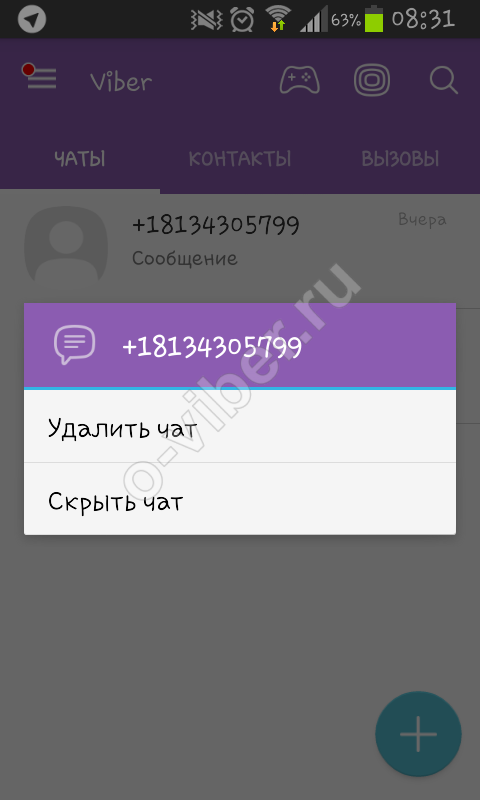 Приховані чати в Вайбере | Що це значить приховати чат в Вайбере?