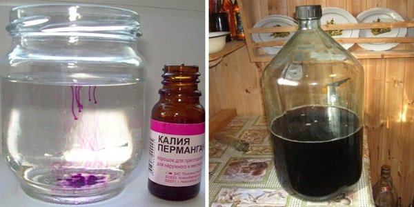 Очищення самогону марганцівкою: інструкція, користь і шкоду способу Очищення самогону марганцівкою: інструкція, користь і шкоду способу
