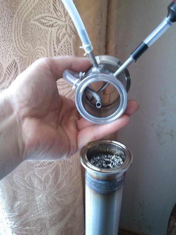 Ректифікаційна колона своїми руками: точні розрахунки за кресленнями і як зробити з фітингів сантехніки в домашніх умовах Ректифікаційна колона своїми руками: точні розрахунки за кресленнями і як зробити з фітингів сантехніки в домашніх умовах