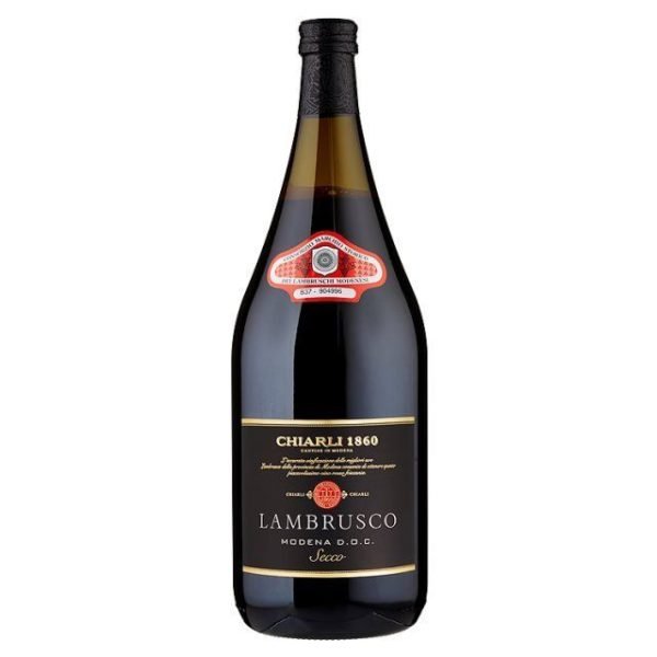 Вино Ламбруско: Lambrusco Емілія Бянко (Bianco) біле і Емілія Россо з рожевою піною   види італійського ігристого напою, яке часто називають шампанським