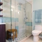 Дизайн ванної кімнати з душовою кабіною, фото інтерєрів