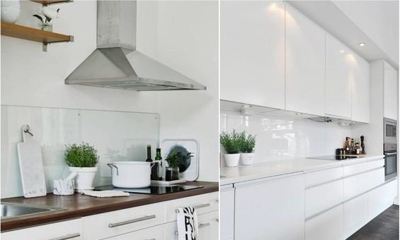 Фартухи для кухні, фото сучасних скинали, ідеї дизайну