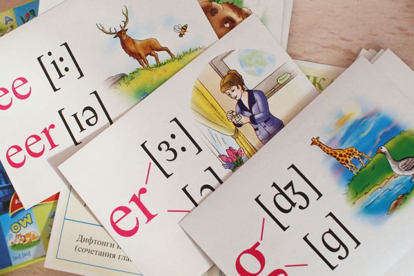 Картки для англійської мови для вивчення слів: для дітей і безкоштовно