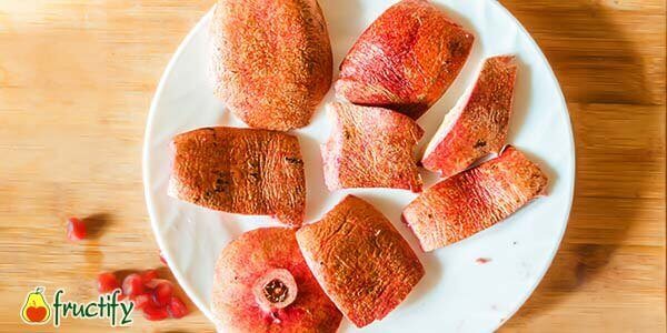 Шкірки граната корисні і лікувальні властивості, рецепти приготування