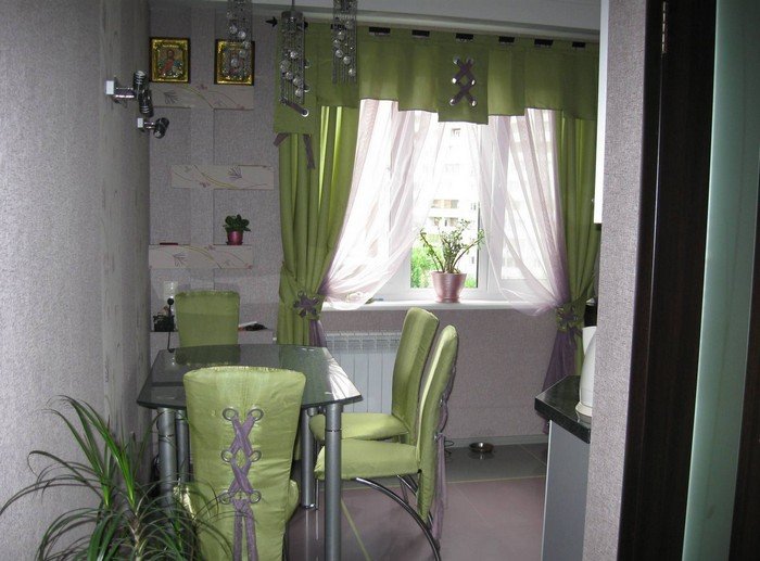 Штори на кухню. Дизайн кухонних штор — огляд і фотопідбірка