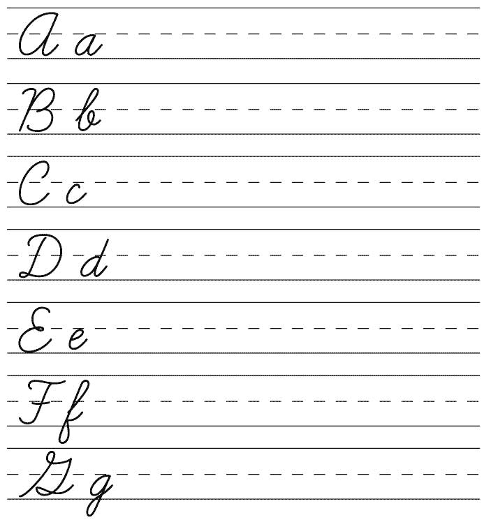 Англійські прописи для дітей – завантажити і роздрукувати Англійські прописи для дітей – завантажити і роздрукувати