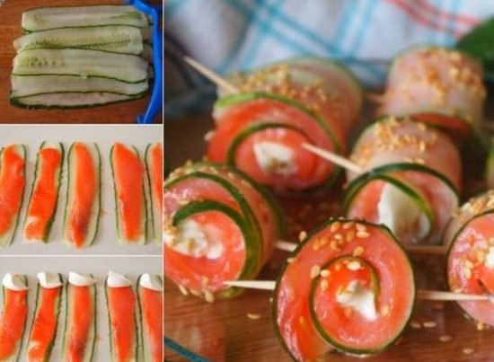 Канапе на шпажках — цікаві рецепти на святковий стіл новий рік