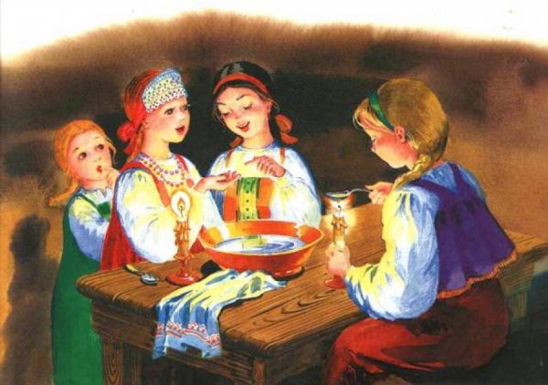 Ворожіння на Водохреща на судженого на ніч