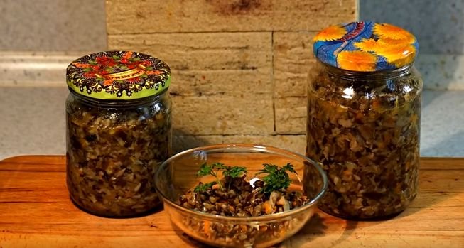 Грибна ікра — рецепти смачної закуски приготовленої в домашніх умовах