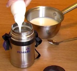 Рецепт йогурту в термосі Рецепт йогурту в термосі