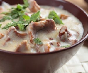 Рецепт рижиков в сметані