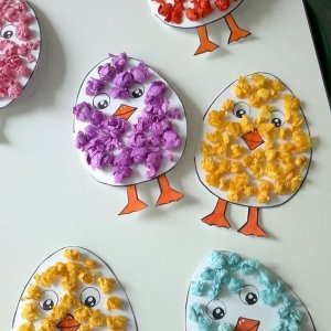 Аплікація до великодня з шаблонами своїми руками Аплікація до великодня з шаблонами своїми руками