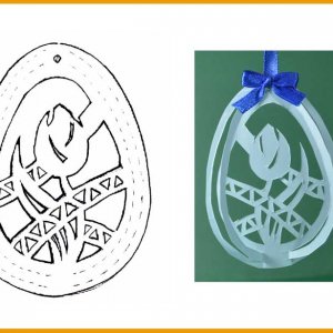 Витинанки на великдень   50 кращих безкоштовних шаблонів