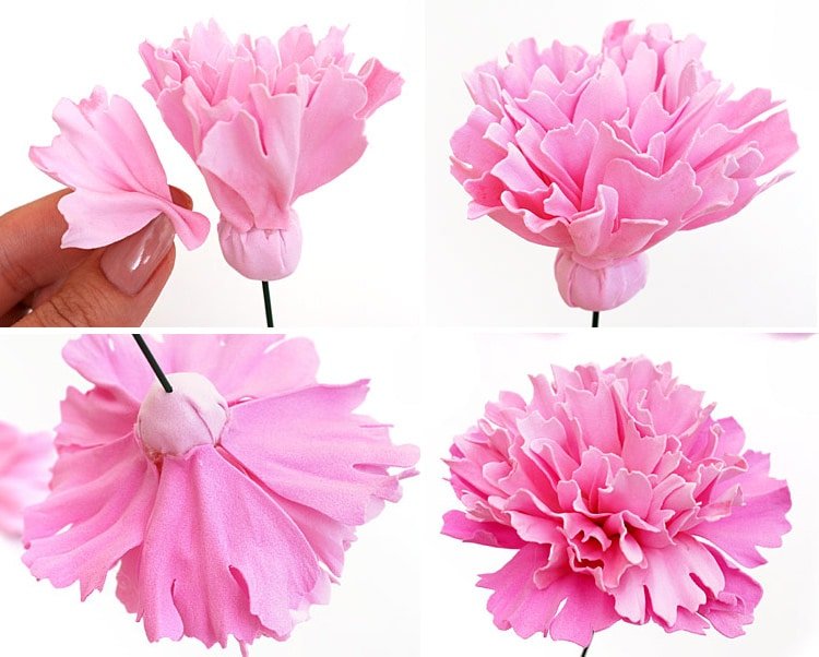 Квіти з фоамирана своїми руками: покрокова фото інструкція з описом Квіти з фоамирана своїми руками: покрокова фото інструкція з описом