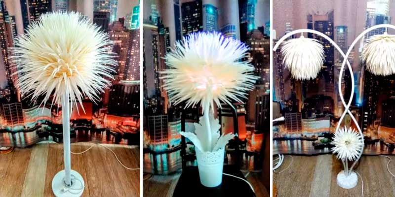 Світильник з фоамирана своїми руками: 7 майстер класів простих і красивих