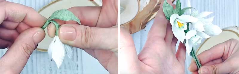 Проліски з гофрованого паперу своїми руками: 4 кращих МК Проліски з гофрованого паперу своїми руками: 4 кращих МК