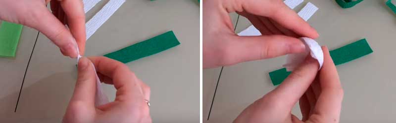 Проліски з гофрованого паперу своїми руками: 4 кращих МК Проліски з гофрованого паперу своїми руками: 4 кращих МК